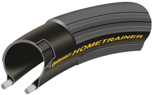 CONTINENTAL Hometrainer II Folding tire (23-622) Black/black, PSI max:8,5 (bar), Weight:205 g