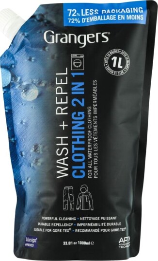 Grangers Wash + Repel Clothing Refill 1000 ml, Nocolour