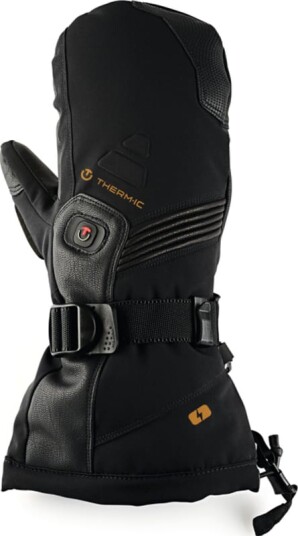 Therm-ic Men's Ultra Boost Mittens 9.5, Black Therm-ic Men's Ultra Boost Mittens 9.5, Black