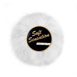 Lammy Soft Sensation Garn 5 Hvit