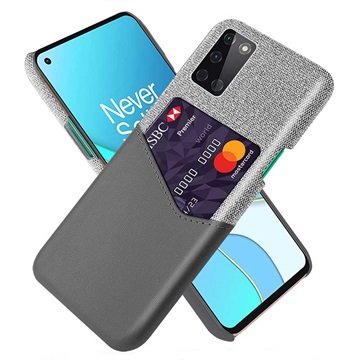 KSQ OnePlus 8T-deksel med kortlomme grå