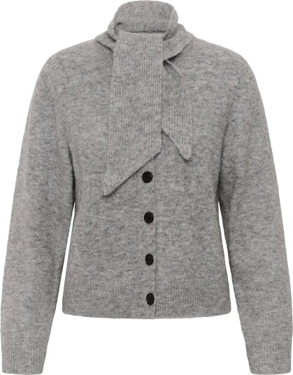 Part Two Chaniepw Cardigan Grey M Part Two Chaniepw Cardigan Grey M