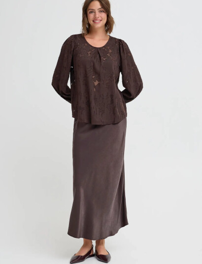 Fransa Frmera Bl 1 - Brown - XXL