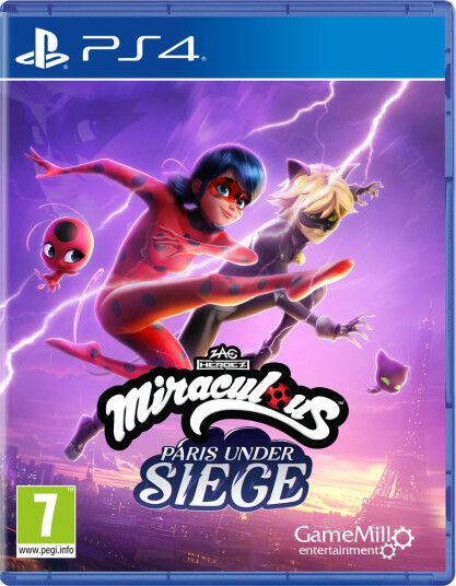 Miraculous Paris Under Siege PS4 Spill Miraculous Paris Under Siege PS4 Spill