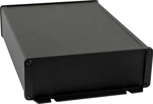 Hammond Electronics 1457T2202EBK 220 × 165 × 55 mm Aluminium Sort Kabinett