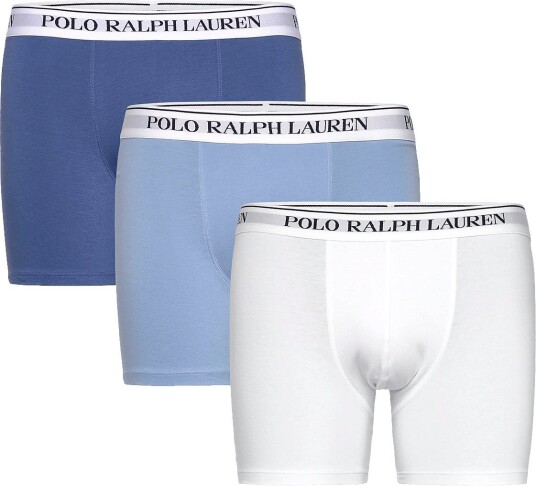 Polo Ralph Lauren Bci Cotton/Elastane 3Pk Bxb 3PK WHT/CHMBRY BL S