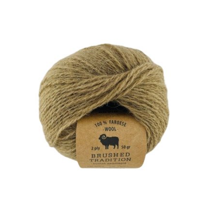 Navia Brushed Tradition Garn 1105 Lysebrun