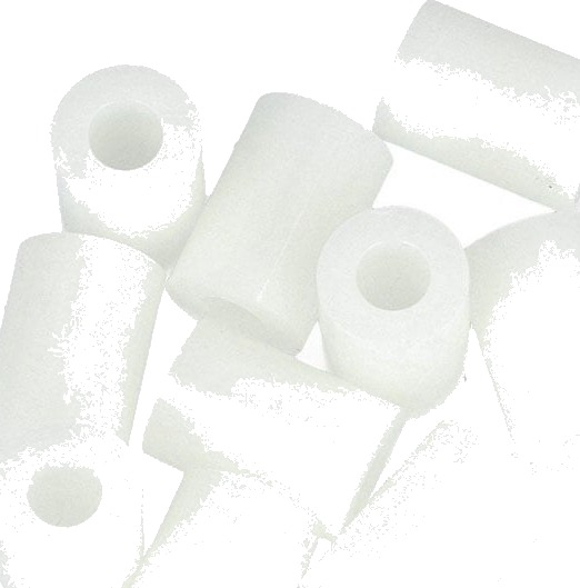 Avstandshylser i nylon 10mm 10 stk.