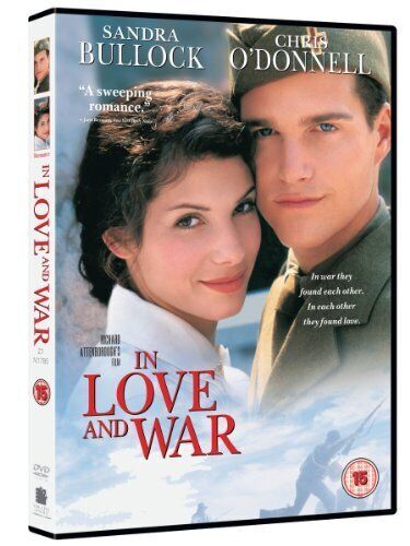 In Love and War DVD 2009 Sandra Bullock, Attenborough DIR cert PG English Brand New