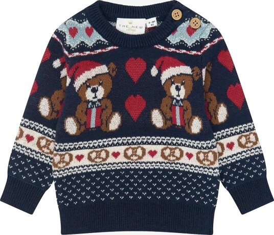 THE NEW SIBLINGS Tnsbholiday Jacquard Pullover MULTI COLOUR 80