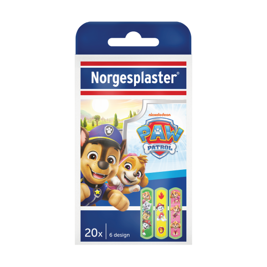 Norgesplaster Paw Patrol Barneplaster 20 stk. Norgesplaster Paw Patrol Barneplaster 20 stk.