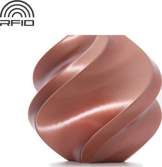 Bambu Lab PLA Silk+ Rose Gold 13206 Med spole