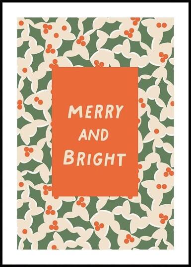 Happychristmasno59 Poster Plakat / 30x40cm
