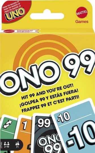 Mattel O'NO 99 Kortspill Mattel O'NO 99 Kortspill