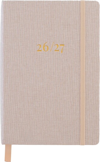 Studieplanlegger 26/27 Aveluna A5 Beige