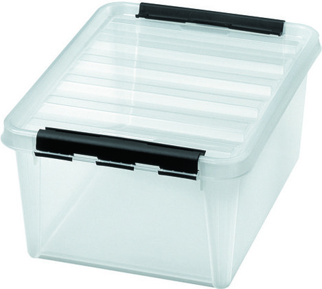 Smartstore Oppbevaringsboks classic 15 med lokk b: 30cm l: 40cm h: 18cm transparent Smartstore Oppbevaringsboks classic 15 med lokk b: 30cm l: 40cm h: 18cm transparent