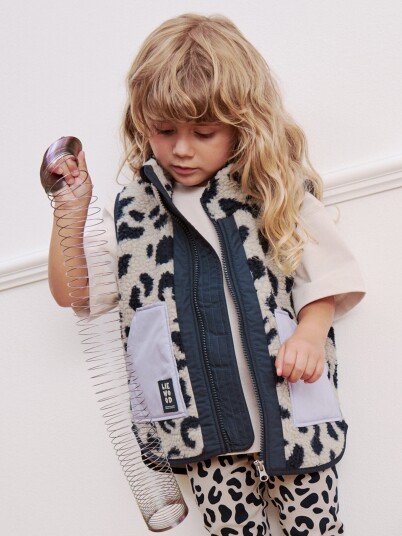 Liewood Noam Pile Vest Cream 116