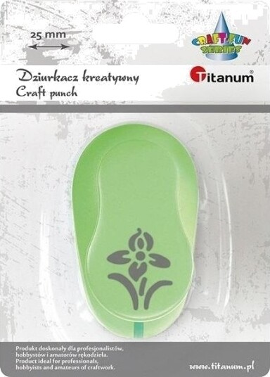 Stempel /Stans Med Motiv Flower 25 Mm