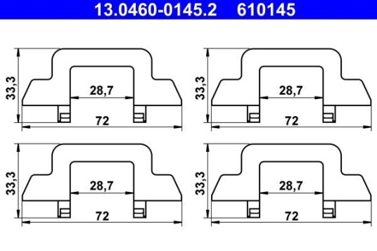 Bremsecaliper ATE 24.3341-1706.5 Bremsecaliper ATE 24.3341-1706.5