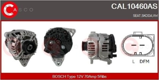 Dynamo CASCO CAL10460AS