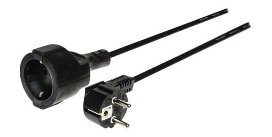 Nedis   power extension cable   power CEE 7/7 to power CEE 7/7   3 m