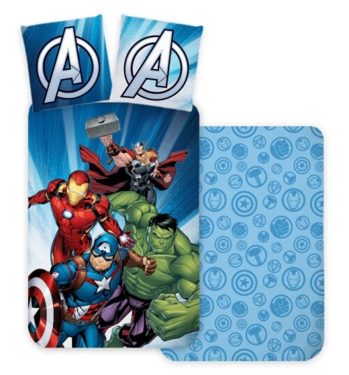 BrandMac Sengetøy Juniorstørrelse 100x140 cm Avengers 1000864