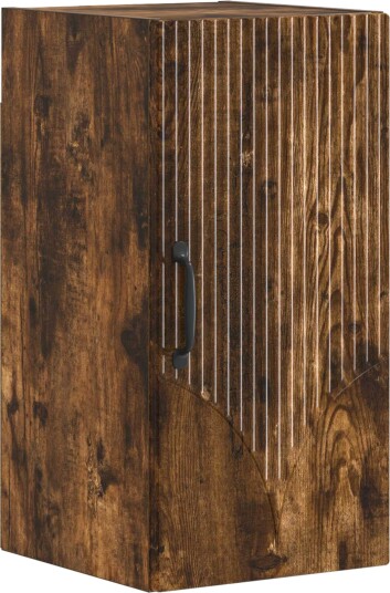 vidaXL Baderom veggskap HOORN Røkt Eik 30 x 31 x 59 cm Konstruert tre
