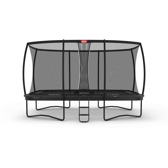 BERG Trampoline Ultim Champion 500 grå Med sikkerhetsnett Deluxe XL BERG Trampoline Ultim Champion 500 grå Med sikkerhetsnett Deluxe XL