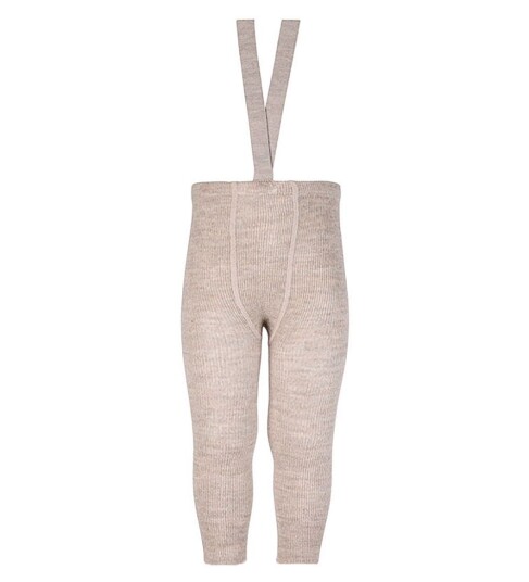 Condor Leggings m. Seler Ull/Akryl Beige Condor 6 12 md Leggings Ull 62 80
