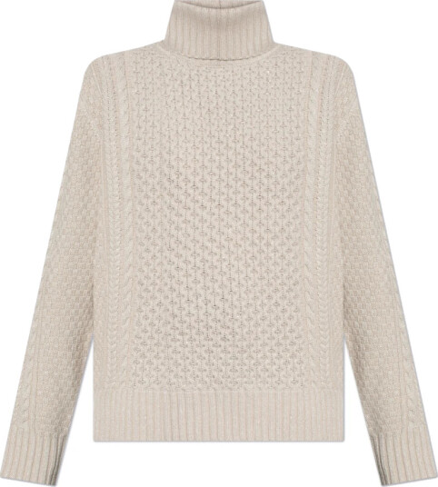 Fabiana Filippi Dame Strikkevarer Beige S,