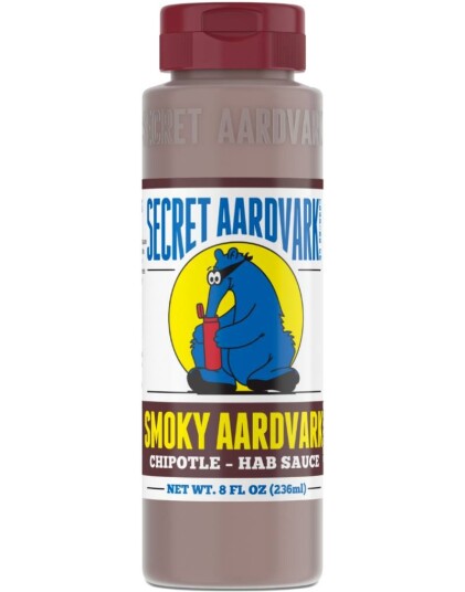 Secret Aardvark Smokey Chipotle Hab Sauce Chipotle og Habanero Chilisaus med Røkt Smak 236 ml Secret Aardvark Smokey Chipotle Hab Sauce Chipotle og Habanero Chilisaus med Røkt Smak 236 ml