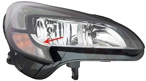 VAN WEZEL 3804964 Frontlykter