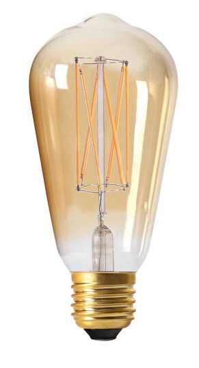 PR Home LED-pære E27 Gull 2000K 2W