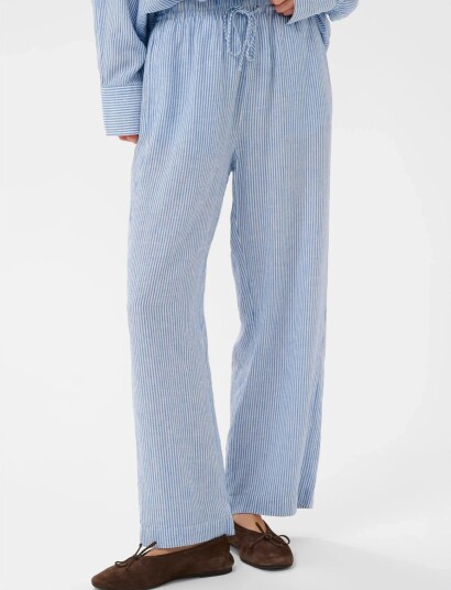 Soaked in Luxury Slaria Pants Blue XS Soaked in Luxury Slaria Pants Blue XS