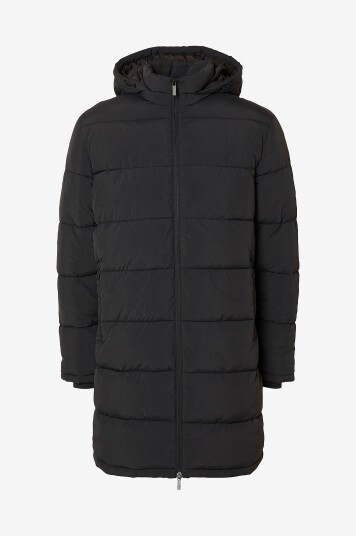Selected Homme Jakke slhCooper Puffer Coat Noos Svart