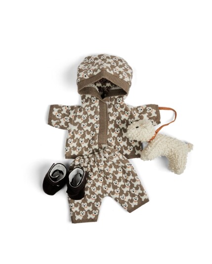 Smallstuff Dukketøj trøje med hunde/ sko og hund 40010 45