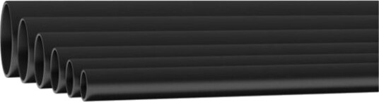 PM FLEX Stive rør 50mm PP UV 750N Sort 3m - 1226731