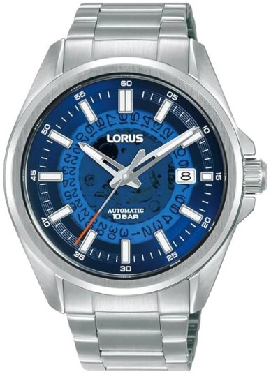 Lorus Herreklokke RU403AX9 Classic Blå/Stål Ø43 mm Lorus Herreklokke RU403AX9 Classic Blå/Stål Ø43 mm