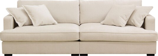 Rossita Lyx 3 seters ekstra dyp sofa i chenille Beige