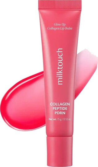 Milktouch Glow Up Collagen Lip Balm Pink 15 G