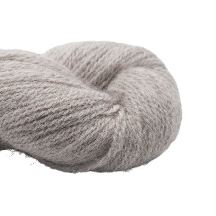 BC Garn Babyalpaca 10/2 101 Sølv Ufarget