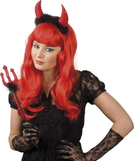 Halloween Kvinnelig Djevelsett.Size-One Size Halloween Kvinnelig Djevelsett.Size-One Size