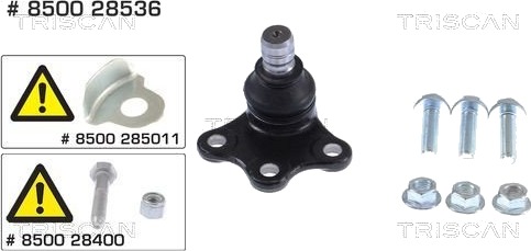 Bærekule TRISCAN 8500 28536