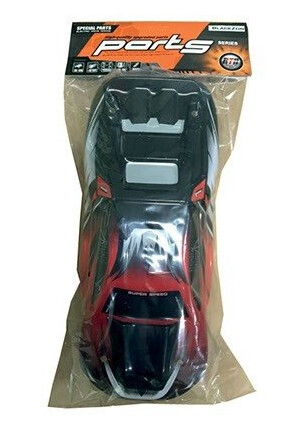 BLACKZON 1508 Car Shell red