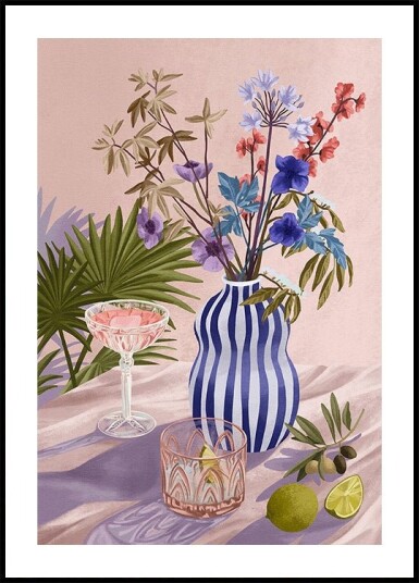 Lilac Summer Plakat Plakat / 100x150cm