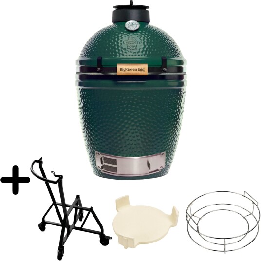 Big Grønn Egg Kullgrill med convEGGtor, medium