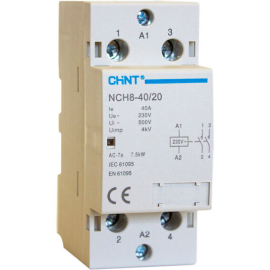 Cenika MODULÆRKONTAKTOR 63A 2POL 230V 2NO - 4101502 Cenika MODULÆRKONTAKTOR 63A 2POL 230V 2NO - 4101502