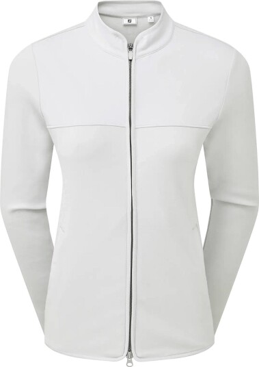 FootJoy Microfleece Full Zip Midlayer   Grey   XS
