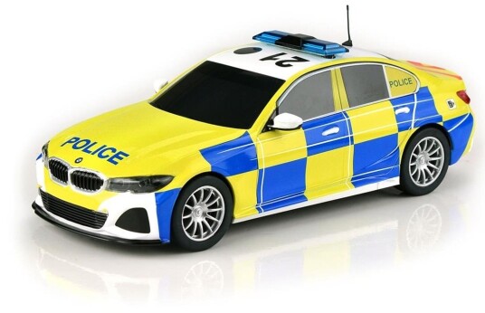 Scalextric BMW 330i M-Sport Politibil 1:32 med Lyd og Lys