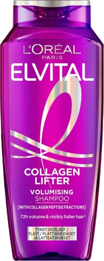 L'Oréal Paris Elvital Collagen Lifter Volumgivende Sjampo 250 ml